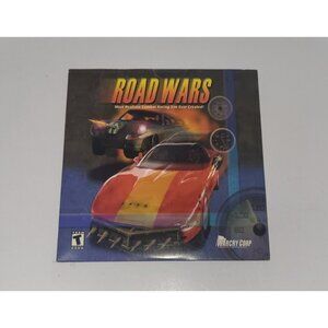 Vintage Retro Game - Road Wars Computer Game 2001 Warcry Corp. Windows PC